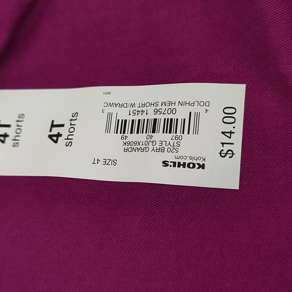 4t Girls 2pc shorts outfit - Picture 4 of 4